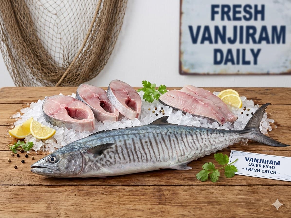 Vanjiram Fish fresh fish